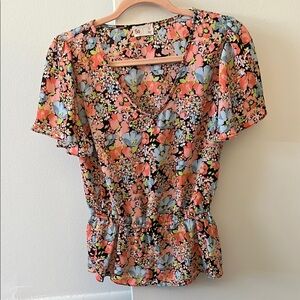 So Floral Women's Top - Multicolor